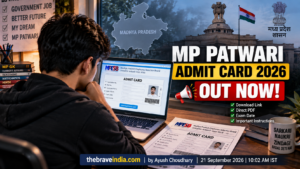 MP Patwari Admit Card 2026 OUT: बड़ी खबर! ऐसे करें Hall Ticket Download, Exam Date Check