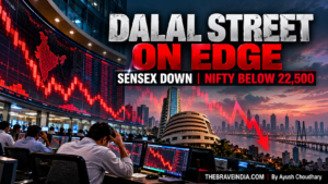 Sensex Today: Sensex Falls 200 Points, Nifty Below 22,500